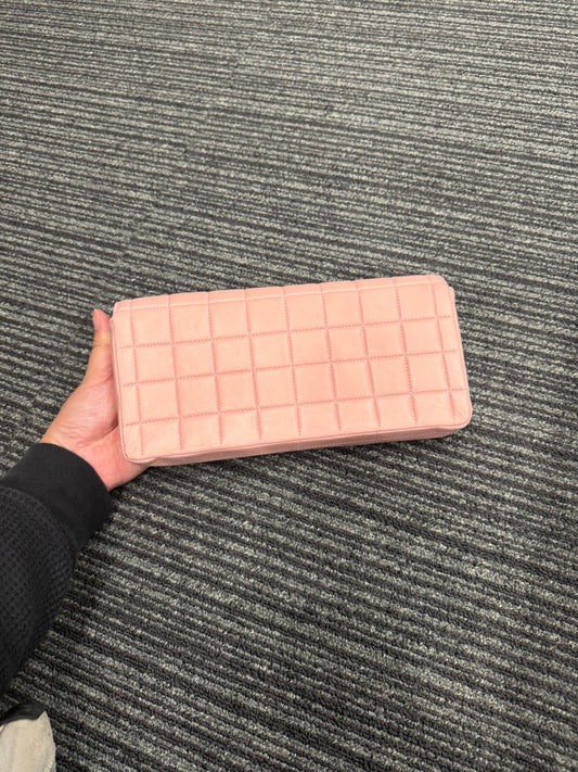 Third installment 3/3｜Good ( Rank AB)｜ CHANEL  Lambskin Shoulder Bag Pink ｜25060308