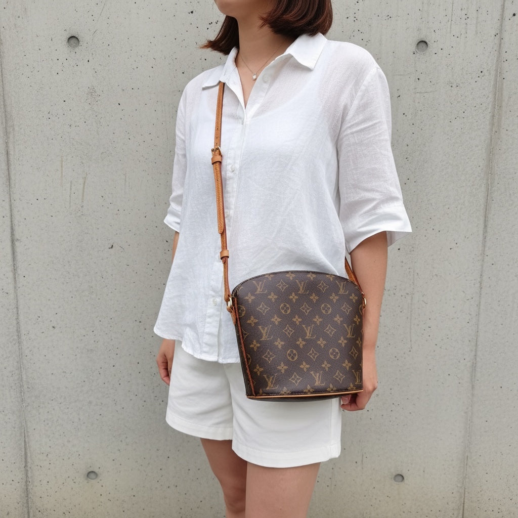 Include Entrupy Certificate of Authenticity｜Good ( Rank AB)｜ Louis Vuitton Monogram Drouot Shoulder Bag ｜26042006