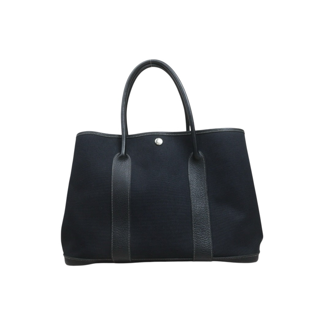 Include Entrupy Certificate of Authenticity｜Good ( Rank AB)｜ HERMES Garden Party PM Handbag □H Stamp Made In 2004 Year｜26092404