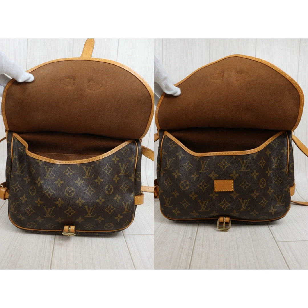 Include Entrupy Certificate of Authenticity｜Very Good ( Rank A) ｜ Louis Vuitton Monogram Saumur 30 Shoulder Bag｜26083105