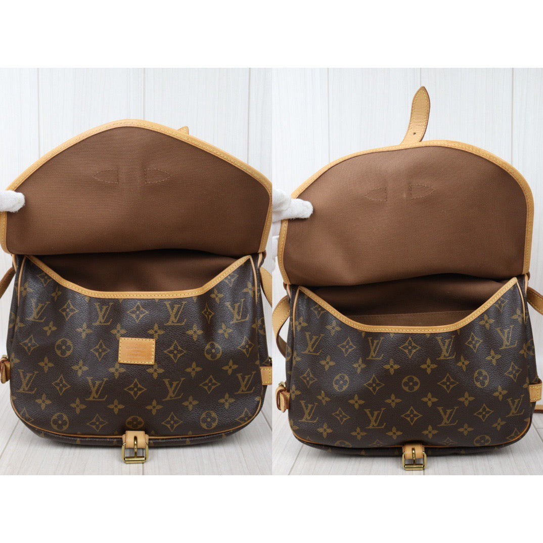 Rank AB ｜ LV Monogram Saumur 30 Shoulder Bag｜24070806