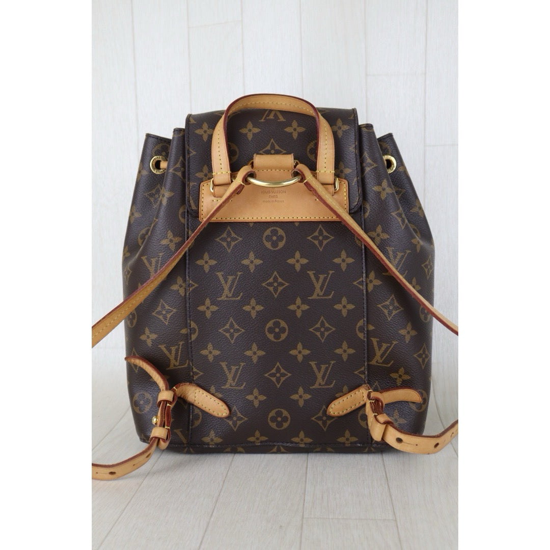 Include Entrupy Certificate of Authenticity｜Good ( Rank AB)｜ Louis Vuitton Monogram Montsouris  Backpack｜26080102