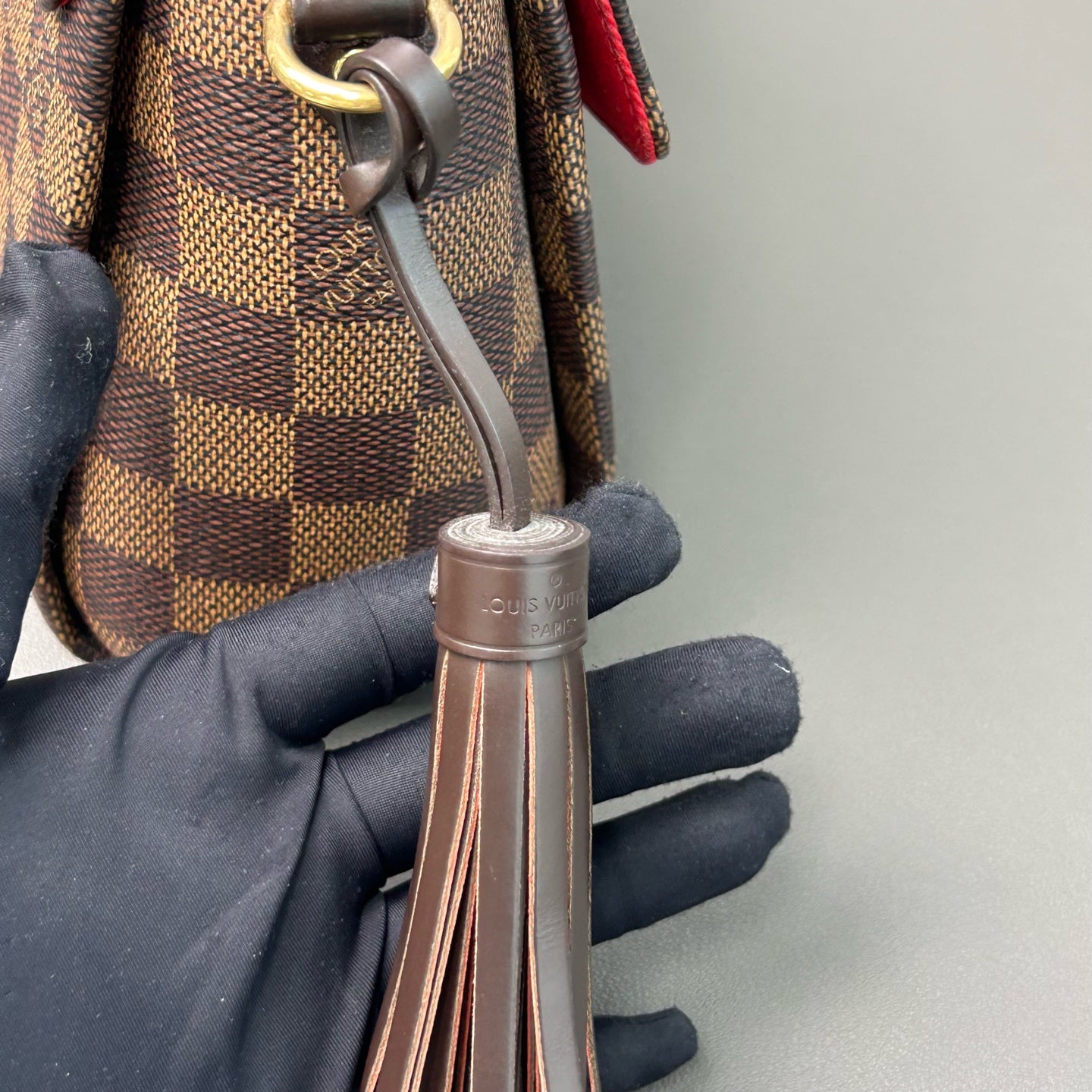 LV Damier Croisette Handbag With Shoulder Bag