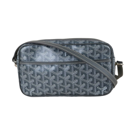 Include Entrupy Certificate of Authenticity｜Good ( Rank AB)｜ Goyard Cap-vert Camera Shoulder Bag Grey｜S26073114