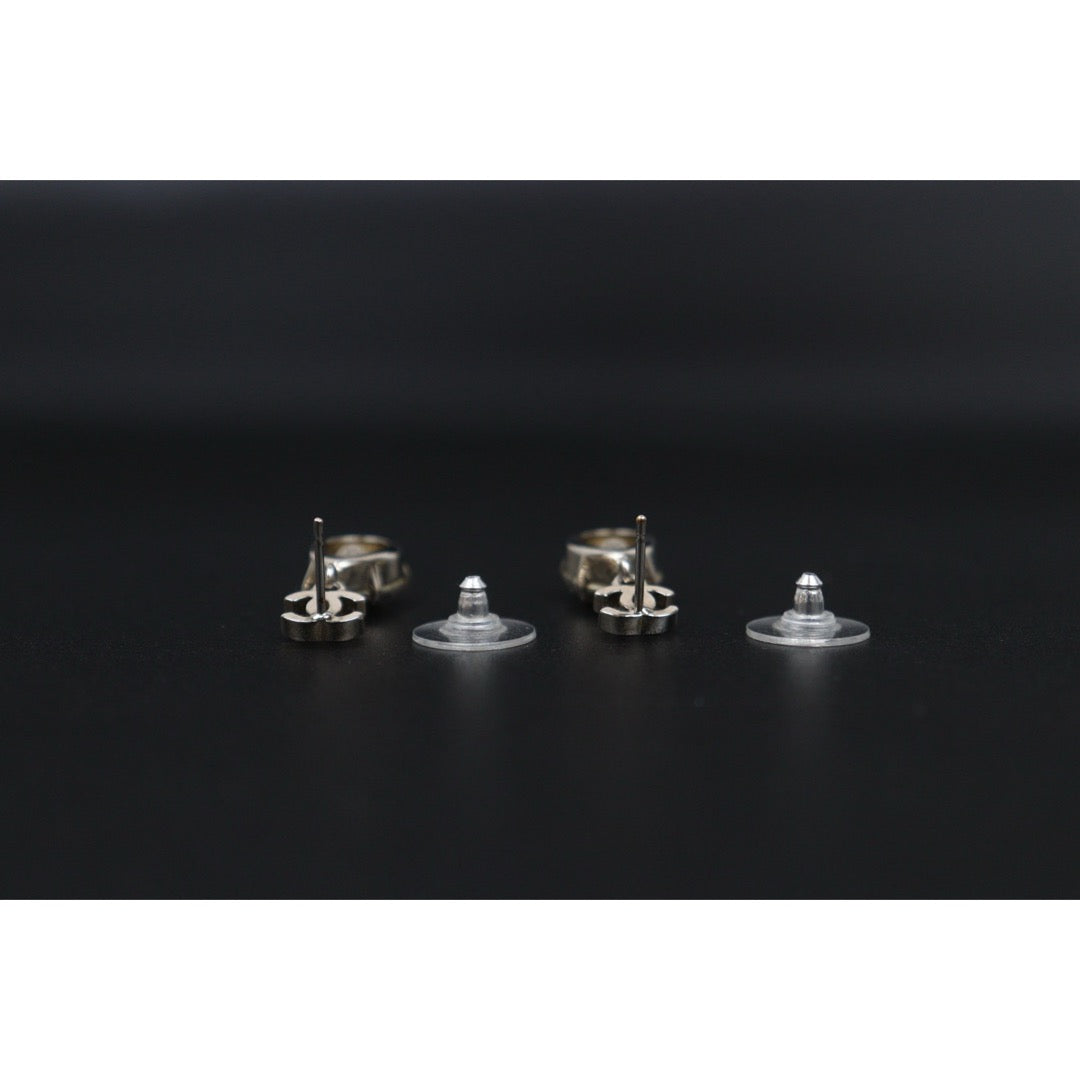 Very Good ( Rank A) ｜CHANEL  COCO Mark Rhinestone Earrings ｜V25073109