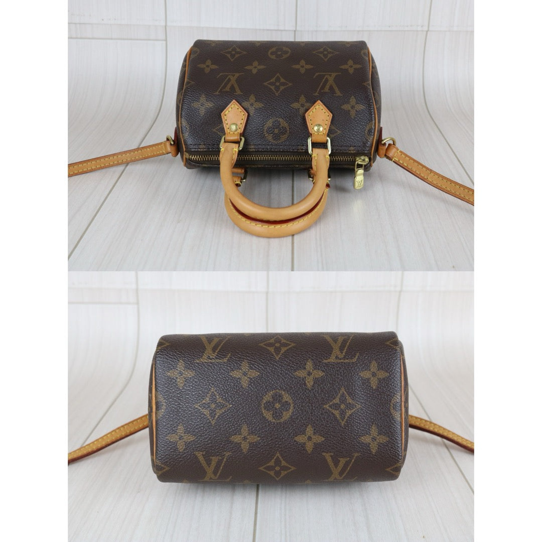 Good ( Rank AB)｜LV Monogram Nano Speedy  Shoulder Bag｜S25090402