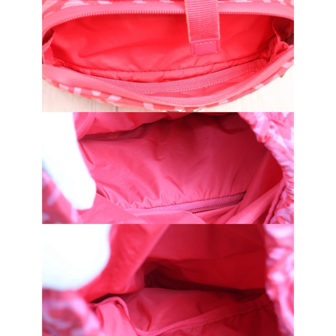 Include Entrupy Certificate of Authenticity｜Very Good ( Rank A)｜CHANEL Coco Neige Series Pink Nylon Backpack  IC Chips Model｜Y26040707