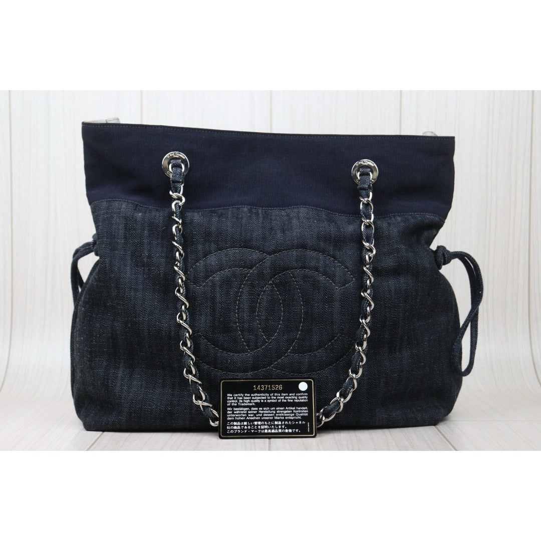 Very Good ( Rank A) ｜ CHANEL Denim ToteBag  Made In 2010～2011 Year ｜S24112401