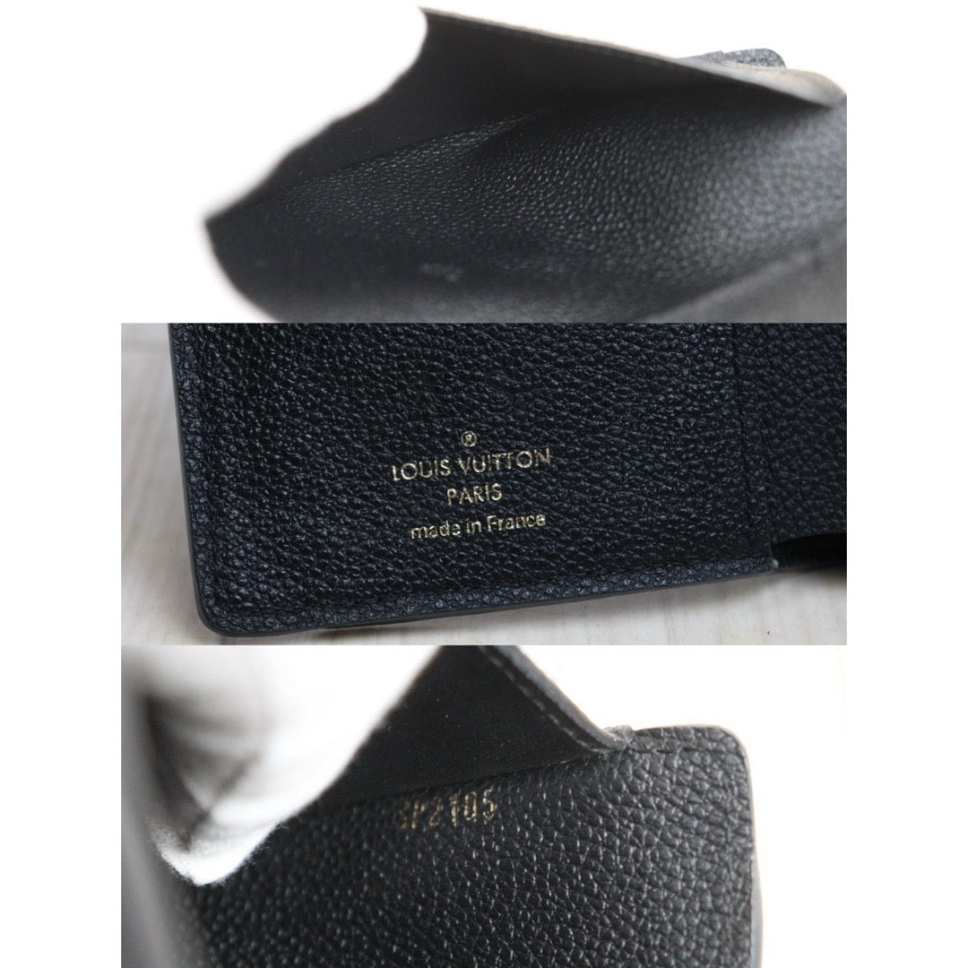 Very Good ( Rank A)｜  LV Monogram Skin Calf Black Wallet ｜25100702