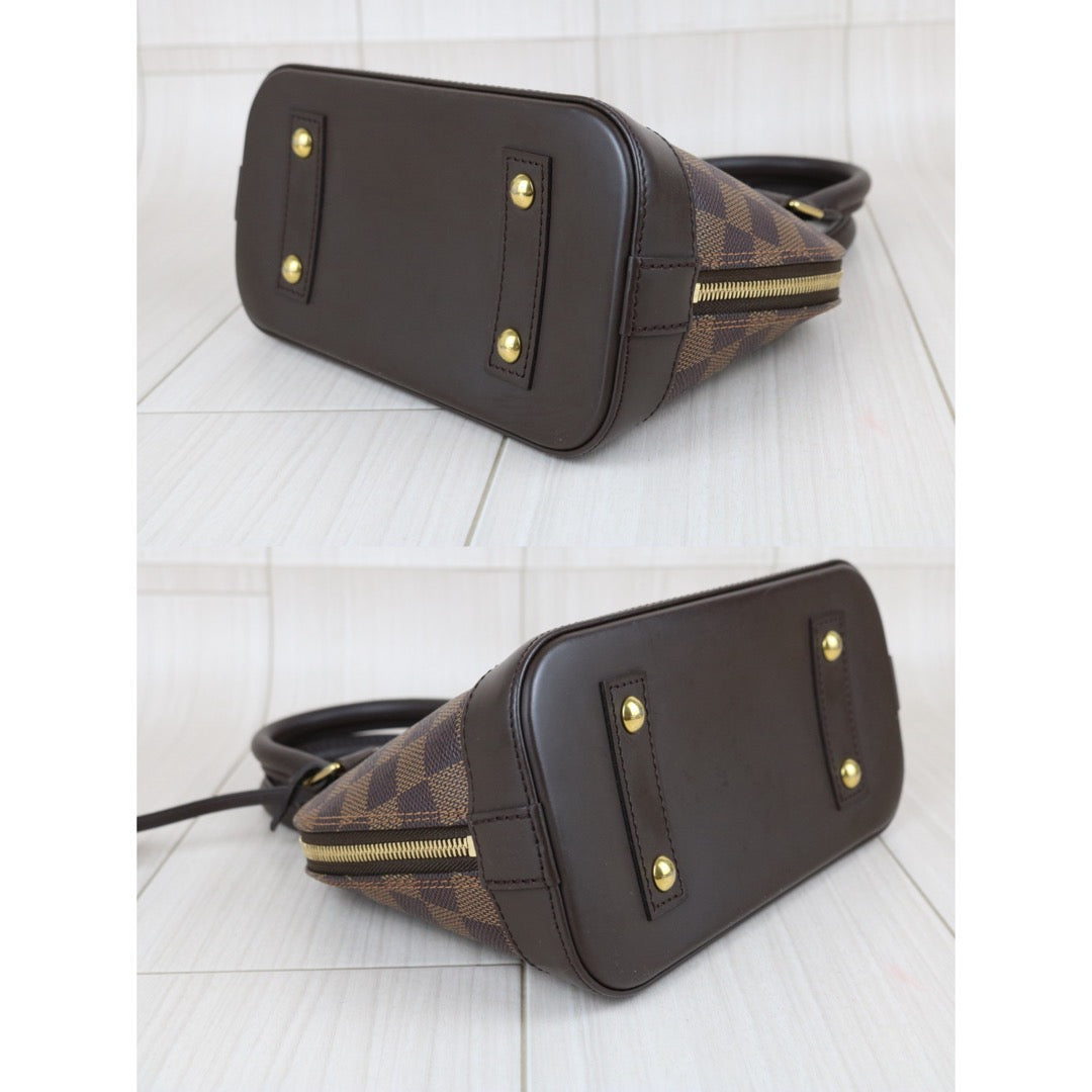 Include Entrupy Certificate of Authenticity｜Good ( Rank AB)｜Louis Vuitton Damier Alma BB HandBag Shoulder Bag IC Chips Model｜X26100704