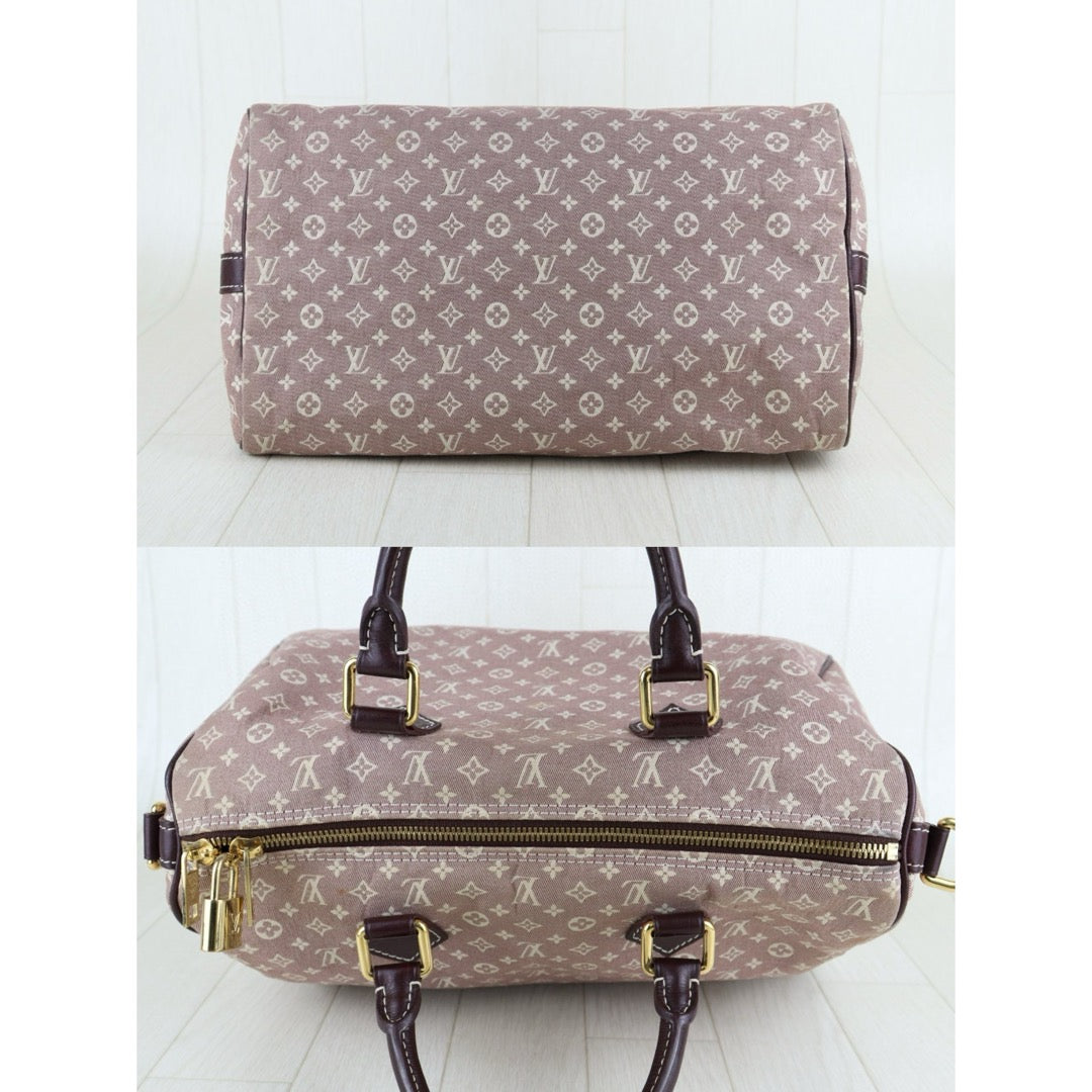 Fair ( Rank B) ｜ LV Monogram Denim Speedy 30 Hand Bag With Shoulder Strap｜S24121009