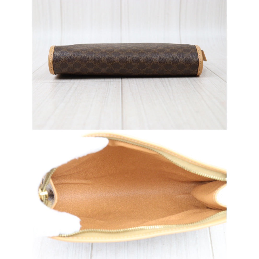 Rank AB｜ CELINE Macadam Clutch Bag ｜V24050935