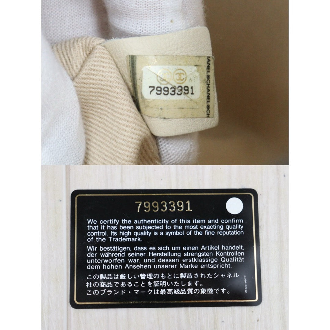 Very Good ( Rank A) ｜ CHANEL Camellia Lamb Skin ToteBag GM Made In 2002～2003Year ｜25112805