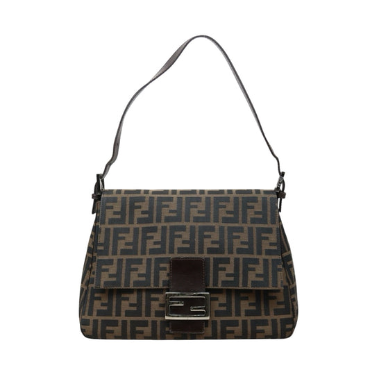 Good ( Rank AB)｜ FENDI Zucca Mamma Baguette Shoulder Bag ｜Q25010703