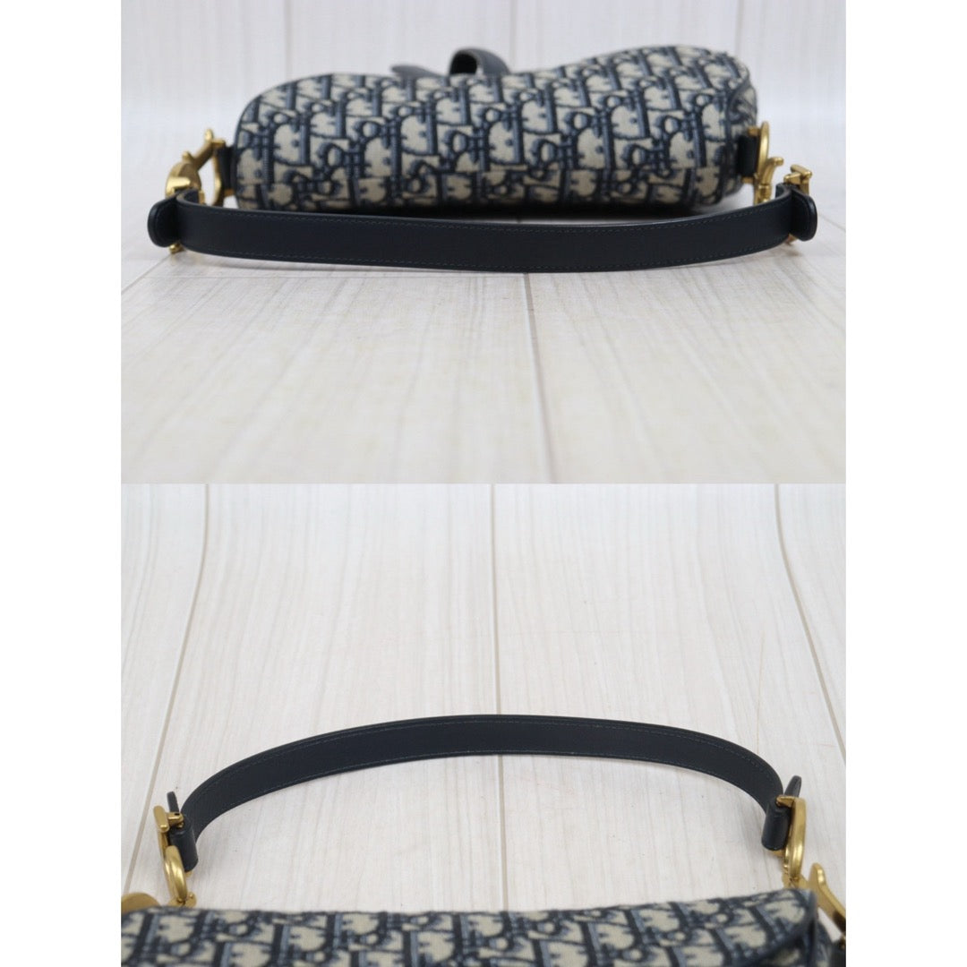 Very Good ( Rank A)｜Dior Trotter Saddle Shoulder Bag Medium｜S25081005
