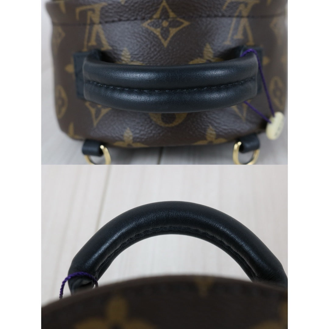 Very Good ( Rank A) ｜  LV Monogram Coated Canvas Mini Palm Springs Backpack IC Chips Model｜X25101801