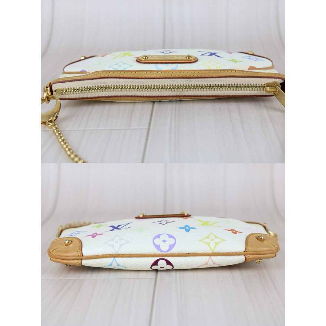 Good ( Rank AB)｜ LV Takashi Murakam Multi Monogram Pochette Mira MM Accessory Pouch｜X24121304