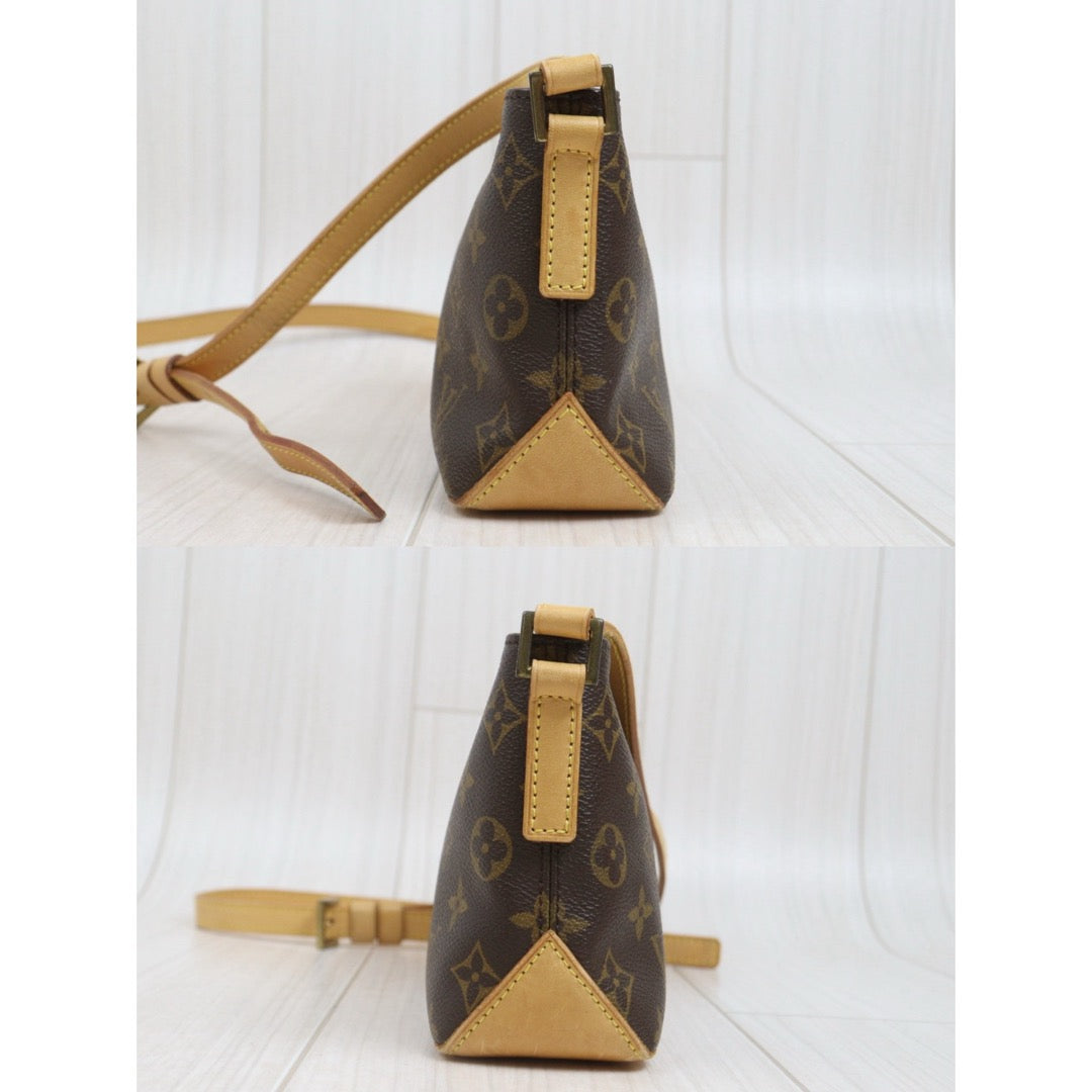 Include Entrupy Certificate of Authenticity｜Good ( Rank AB) ｜ Louis Vuitton Monogram Trotter Shoulder Bag｜26101405