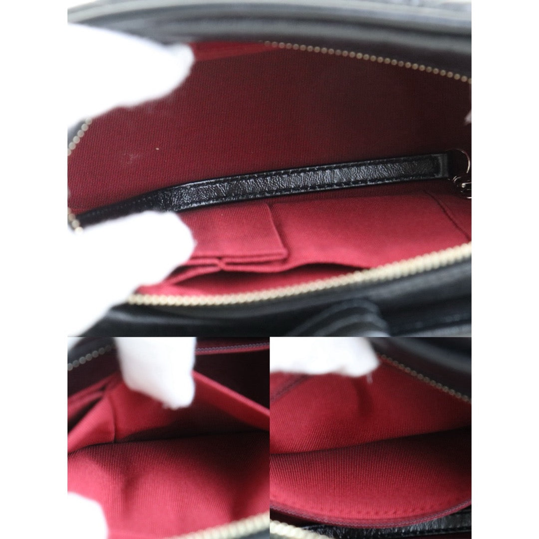 Include Entrupy Certificate of Authenticity｜Very Good ( Rank A) ｜CHANEL PM Gabrielle Calf Leather Shoulder Bag Black Made In 2019-2020Year｜Z26091503