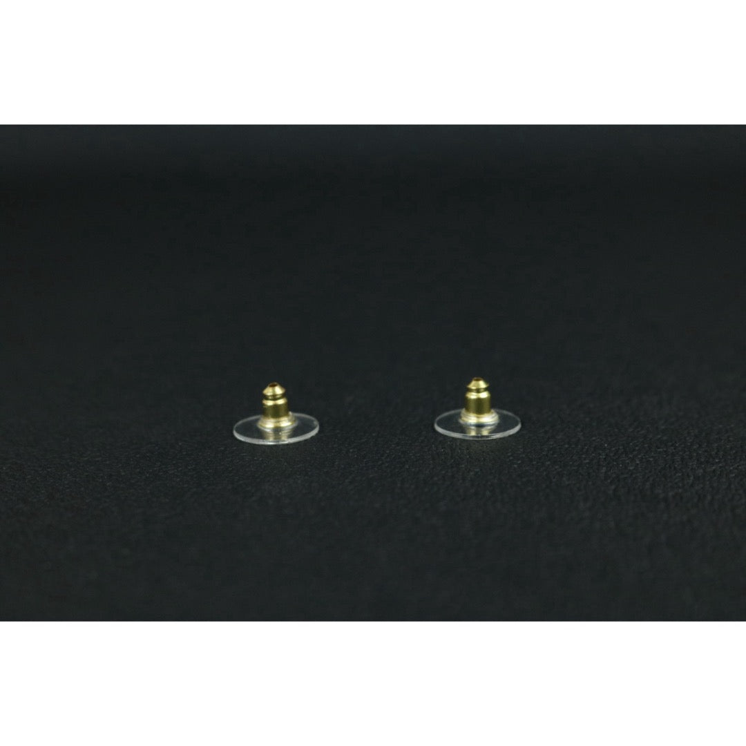 Include Authentic Detective Certificate of Authenticity｜Very Good ( Rank A) ｜CHANEL B22P COCO Mark Leather Pierced Earrings Made In 2022Year｜S26062101
