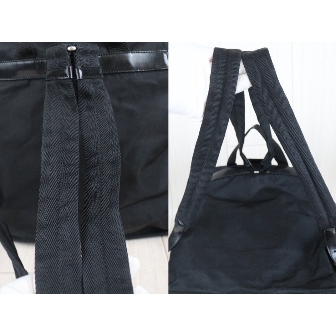 Rank A｜Prada Nylon Backpack Medium Black｜V23100618