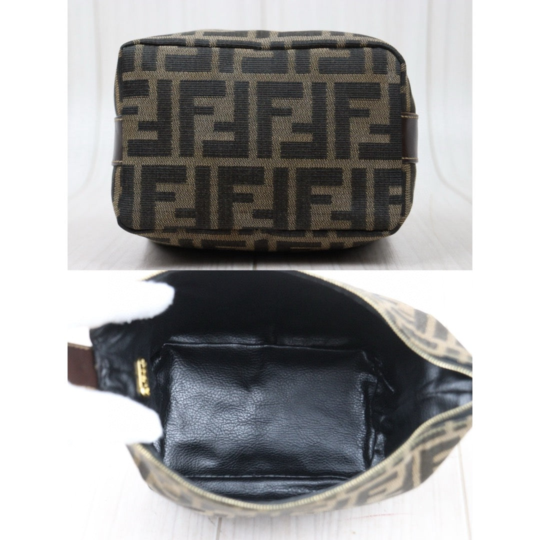 Good ( Rank AB) ｜ FENDI PM Zucca Handbag ｜24122625