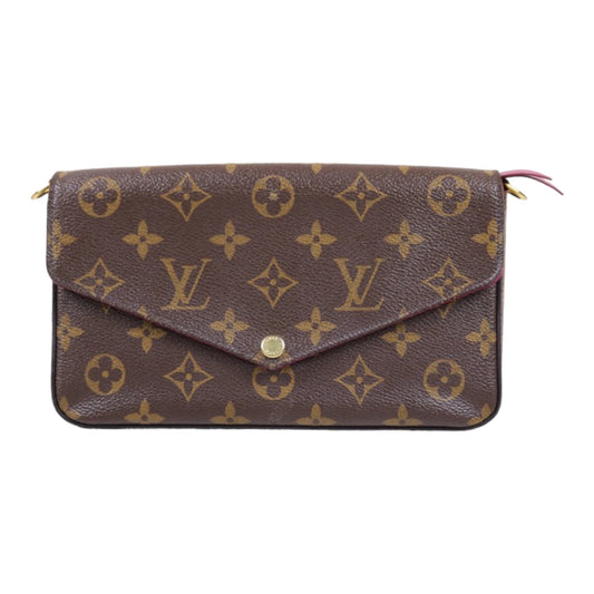 Rank A｜LV Monogram Pochette Felicie Shoulder Bag｜S24030411