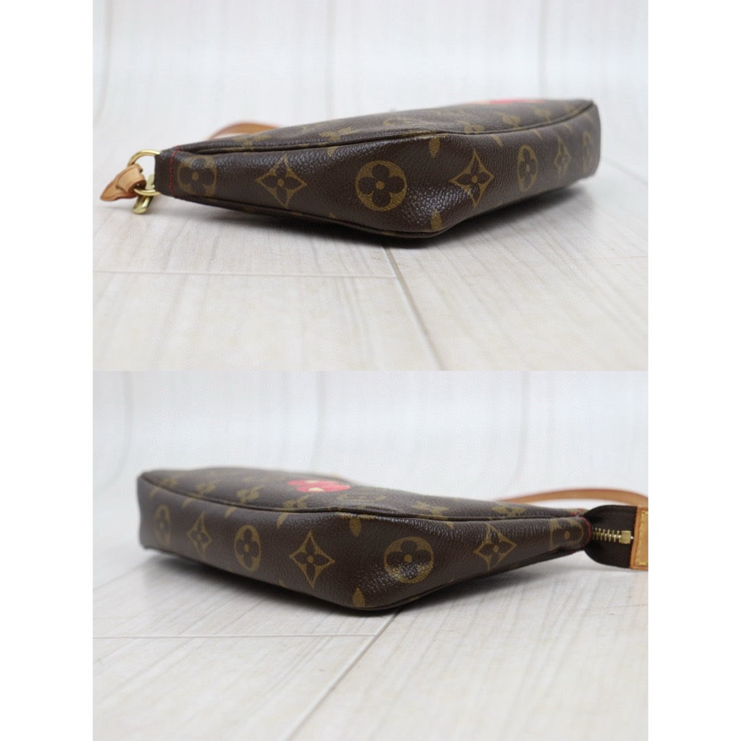 Good ( Rank AB)｜ LV Takashi Murakam Cherry Monogram Pochette Accessoires ｜25050224