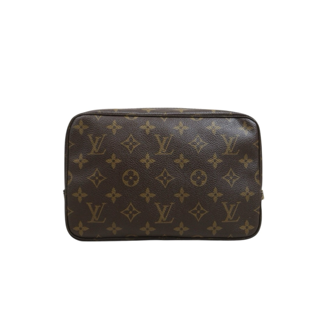 Include Entrupy Certificate of Authenticity｜Very Good ( Rank A) ｜ Louis Vuitton Truth Toilet 23 Monogram Makeup Pouch｜26102301