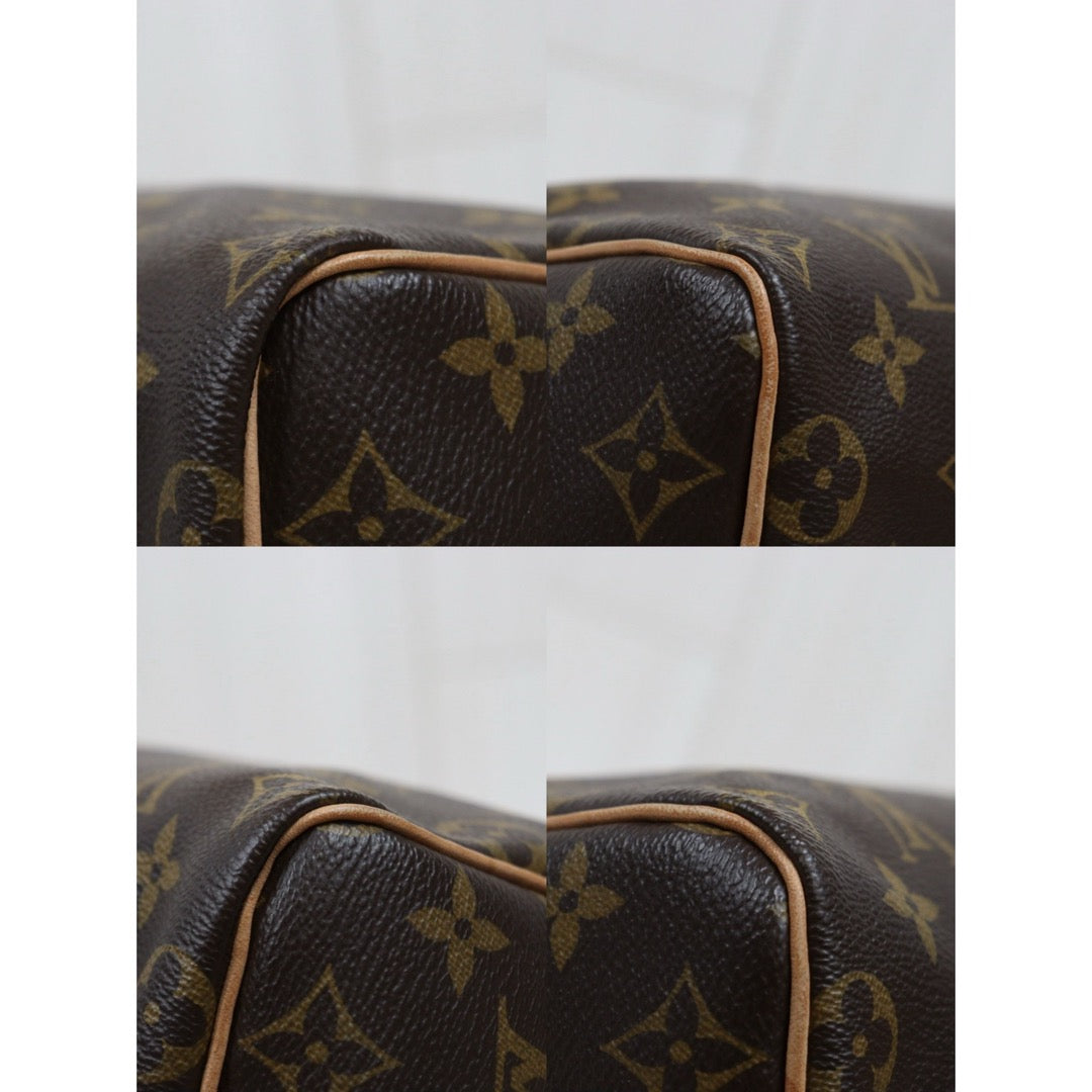 Include Entrupy Certificate of Authenticity｜Good ( Rank AB) ｜ Louis Vuitton Monogram Speedy 25 Hand Bag With Shoulder Strap IC Chips Model｜26032702