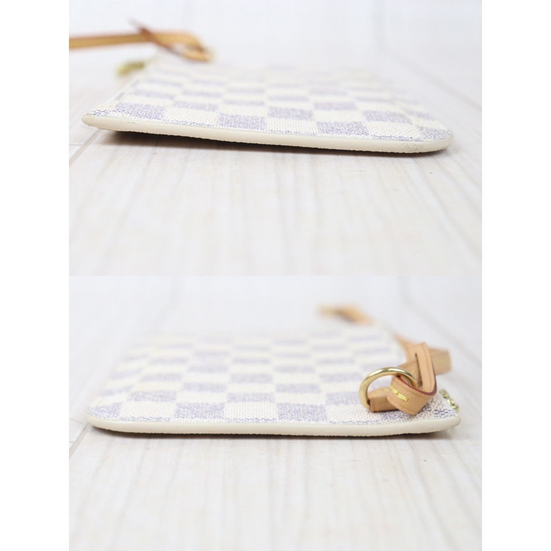 Rank AB ｜LV Damier Azur nevefull PM Shoulder Bag  With Pouch｜P24071107