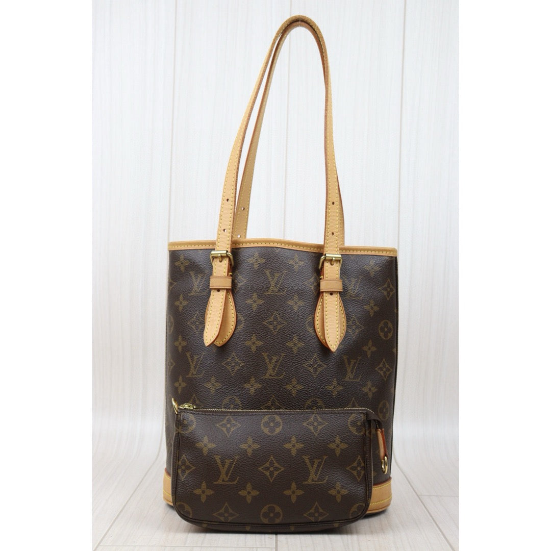 Good ( Rank AB)｜ LV Monogram Petit Bucket PM Tote Bag ｜24110717