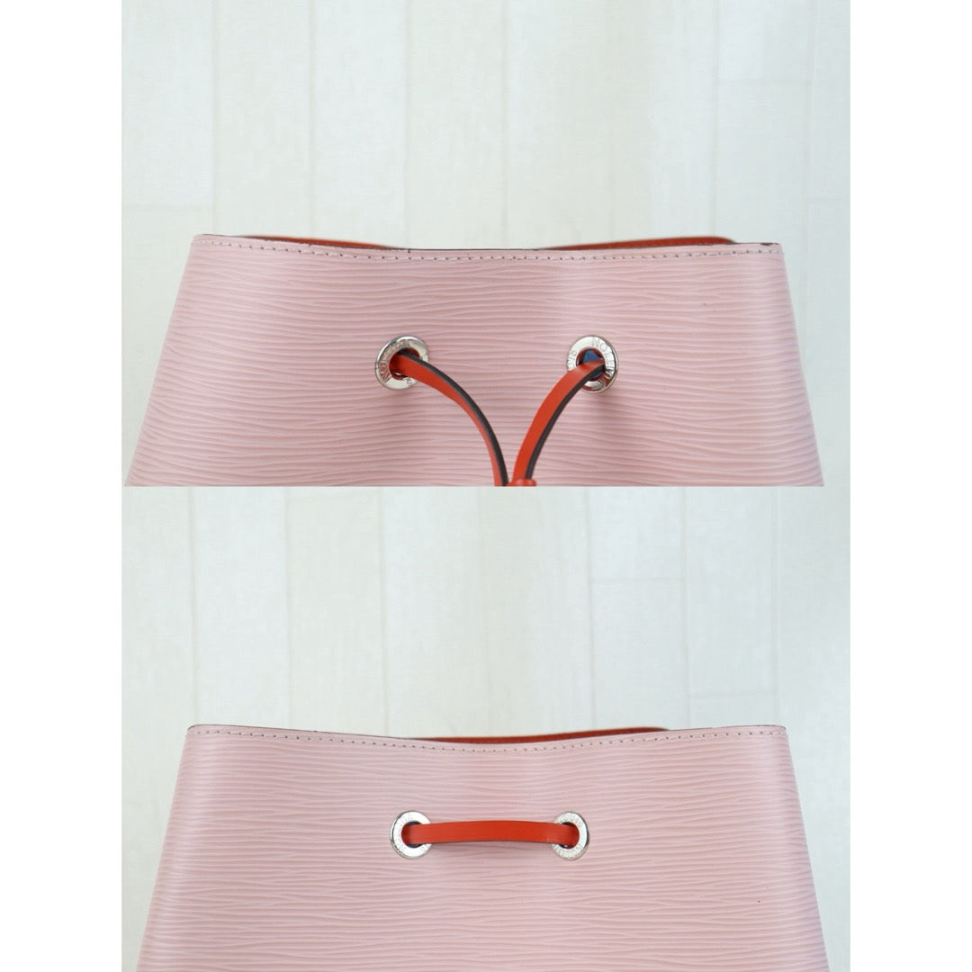 Include Entrupy Certificate of Authenticity｜Very Good ( Rank A)｜ Louis Vuitton Monogram Epi Neo Noe BB Handbag Shoulder Bag Pink IC Chips Model｜S26060124