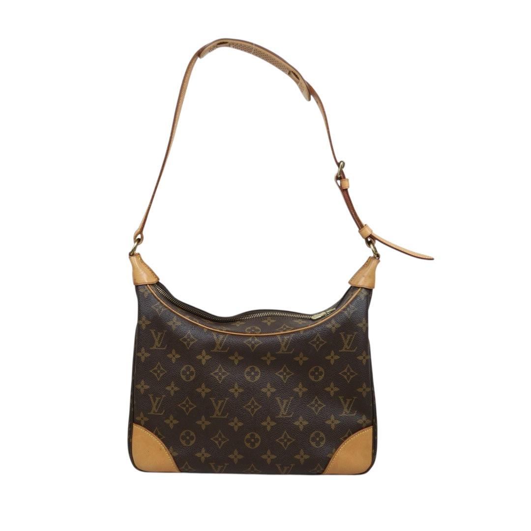 Include Entrupy Certificate of Authenticity｜Fair ( Rank B)｜Louis Vuitton Monogram Boulogne 30 Shoulder Bag｜26011401