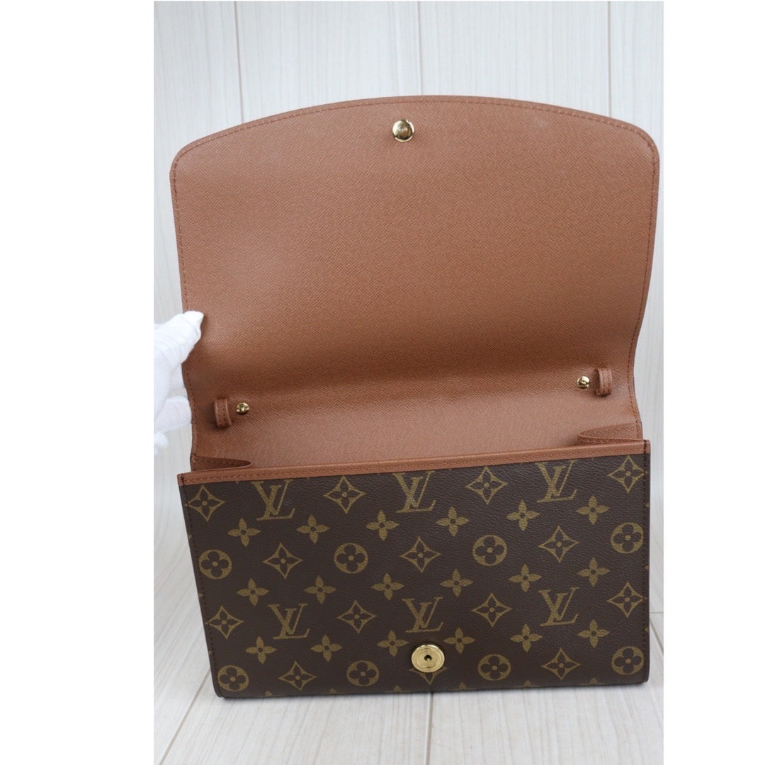 Rank A ｜ LV Monogram Bordeaux GM Shoulder Bag ｜23110209