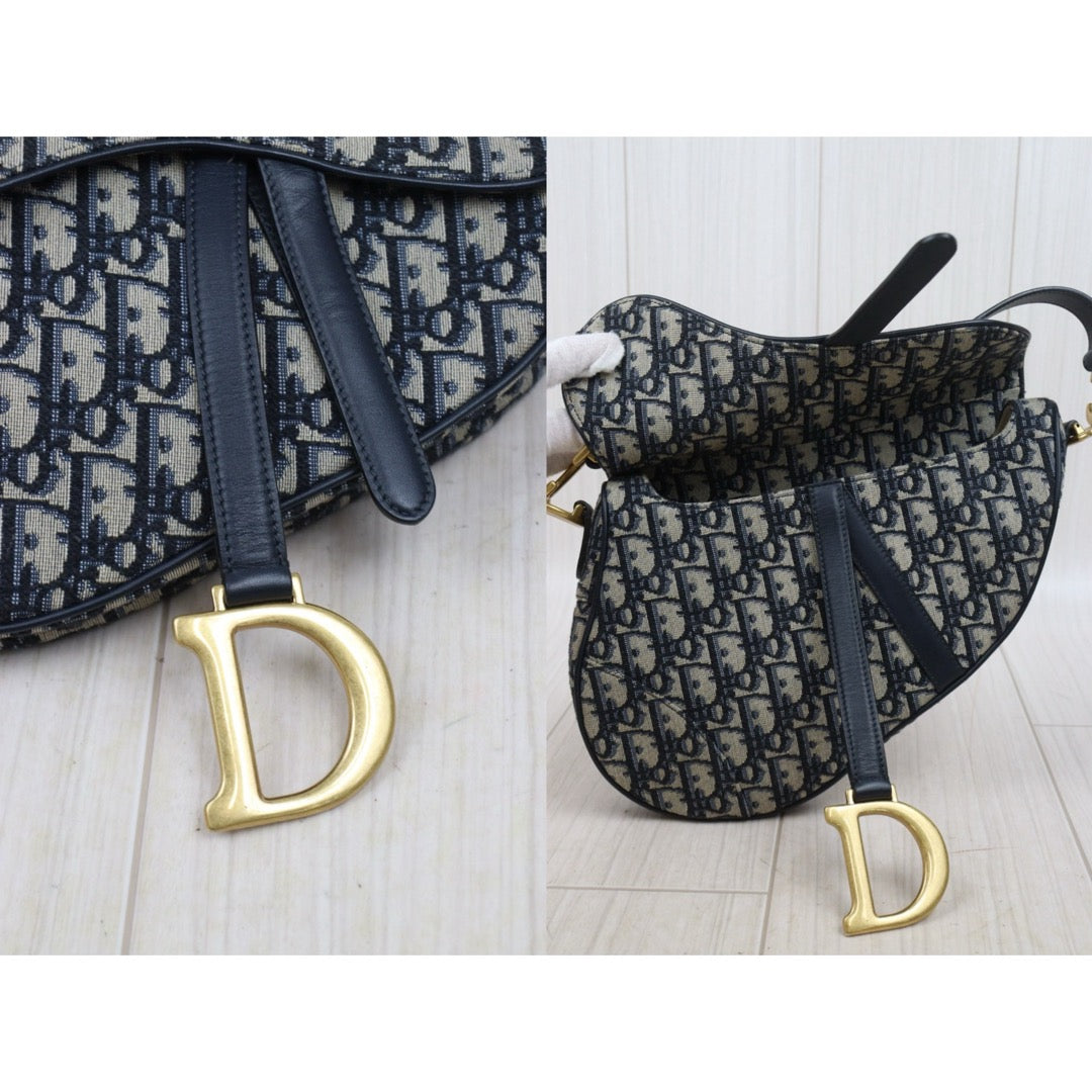 Very Good ( Rank A)｜Dior Trotter Saddle Shoulder Bag Medium｜S25081005