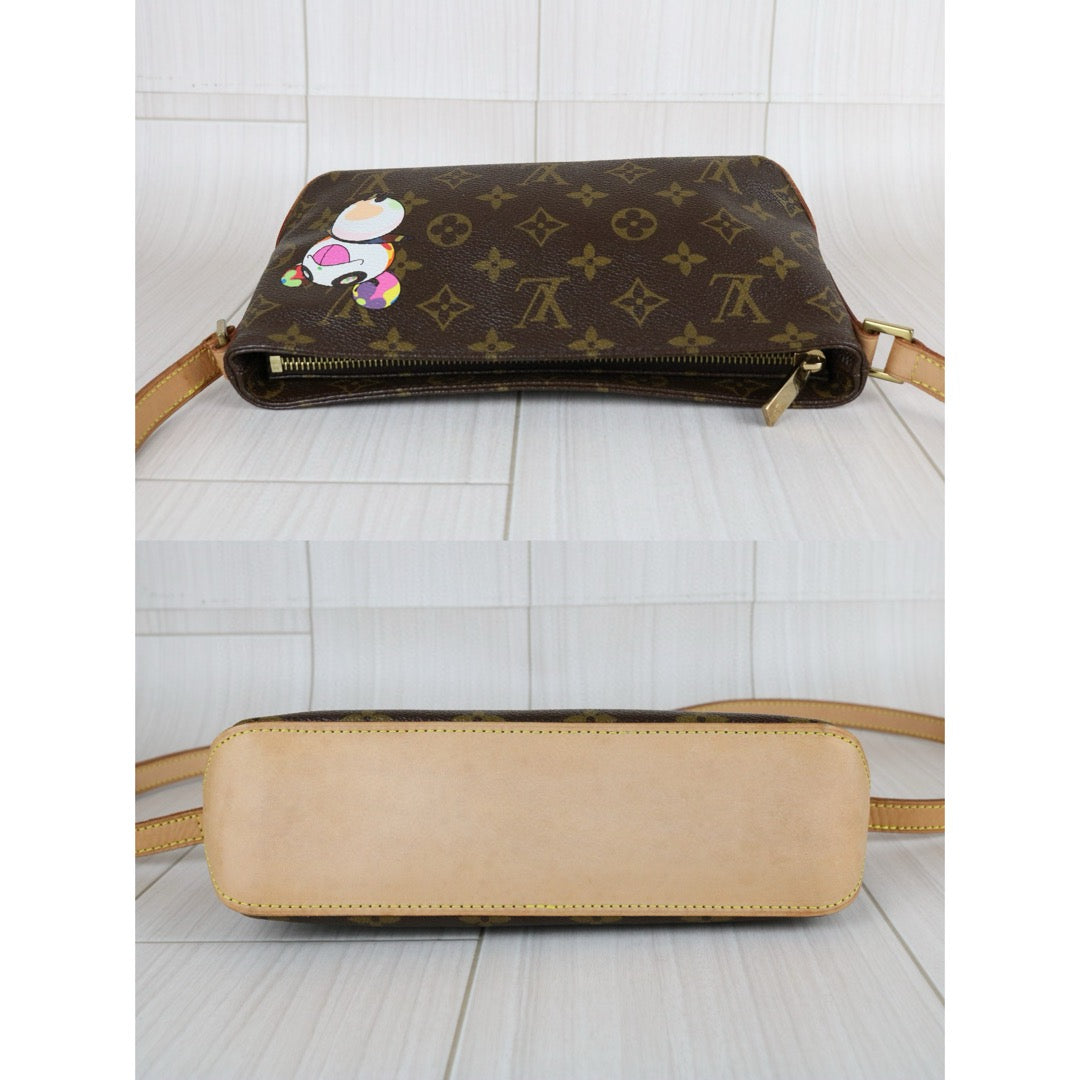 Very Good ( Rank A)｜ LV Takashi Murakam Panda Monogram Trotteur ShoulderBag ｜S25032001