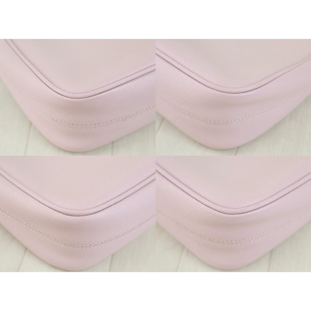Excellent（Rank SA）｜ PRADA Saffiano Re-Edition  Baby Pink Shoulder Bag ｜S26012714