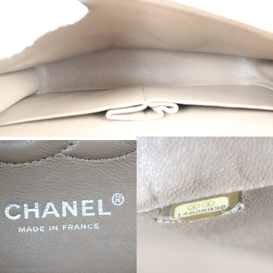 Include Entrupy Certificate of Authenticity｜Very Good ( Rank A)｜CHANEL Caviar Skin Matrasse Chain Double Flap 25 Shoulder Bag Brown Made In 2010~2011Year  ｜S26030802