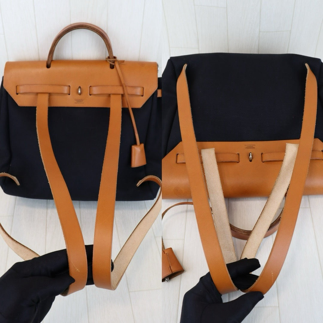 Good ( Rank AB)｜ HERMES Herbag PM □C BackPack ｜H24092806