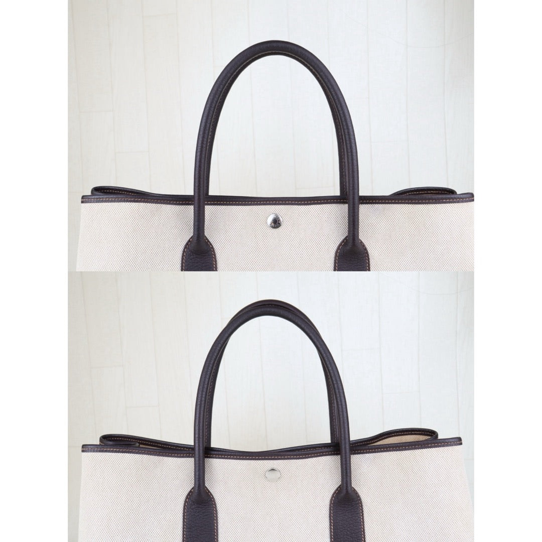 Very Good ( Rank A)｜ HERMES Garden Party PM Handbag □I Stamp Made In 2005 Year｜H25040701