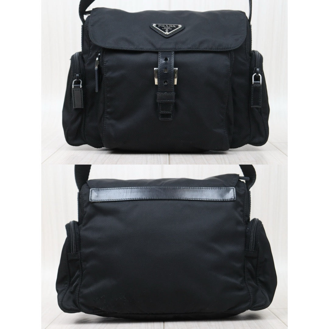 Good ( Rank AB)｜Prada  Nylon ShoulderBag Black｜24120919