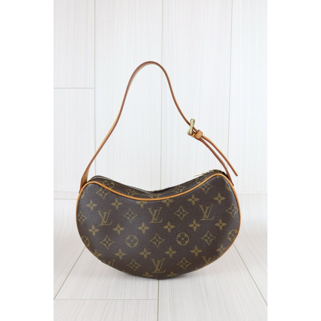 Good ( Rank AB)｜LV Monogram Pochette Croissant PM Shoulder Bag｜S25073006