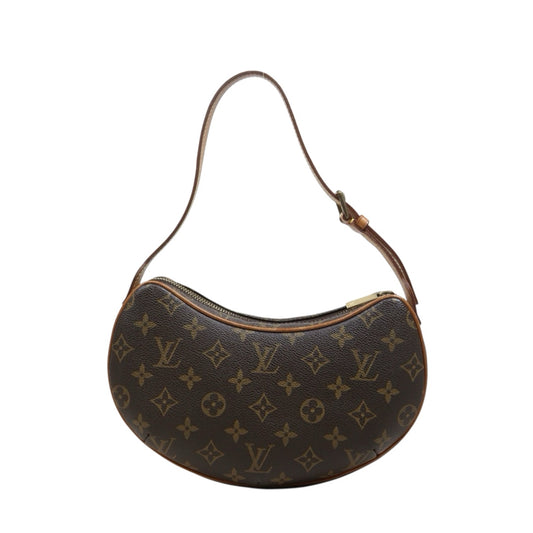 Include Entrupy Certificate of Authenticity｜Good ( Rank AB)｜Louis Vuitton Monogram Pochette Croissant PM Shoulder Bag｜S26060607