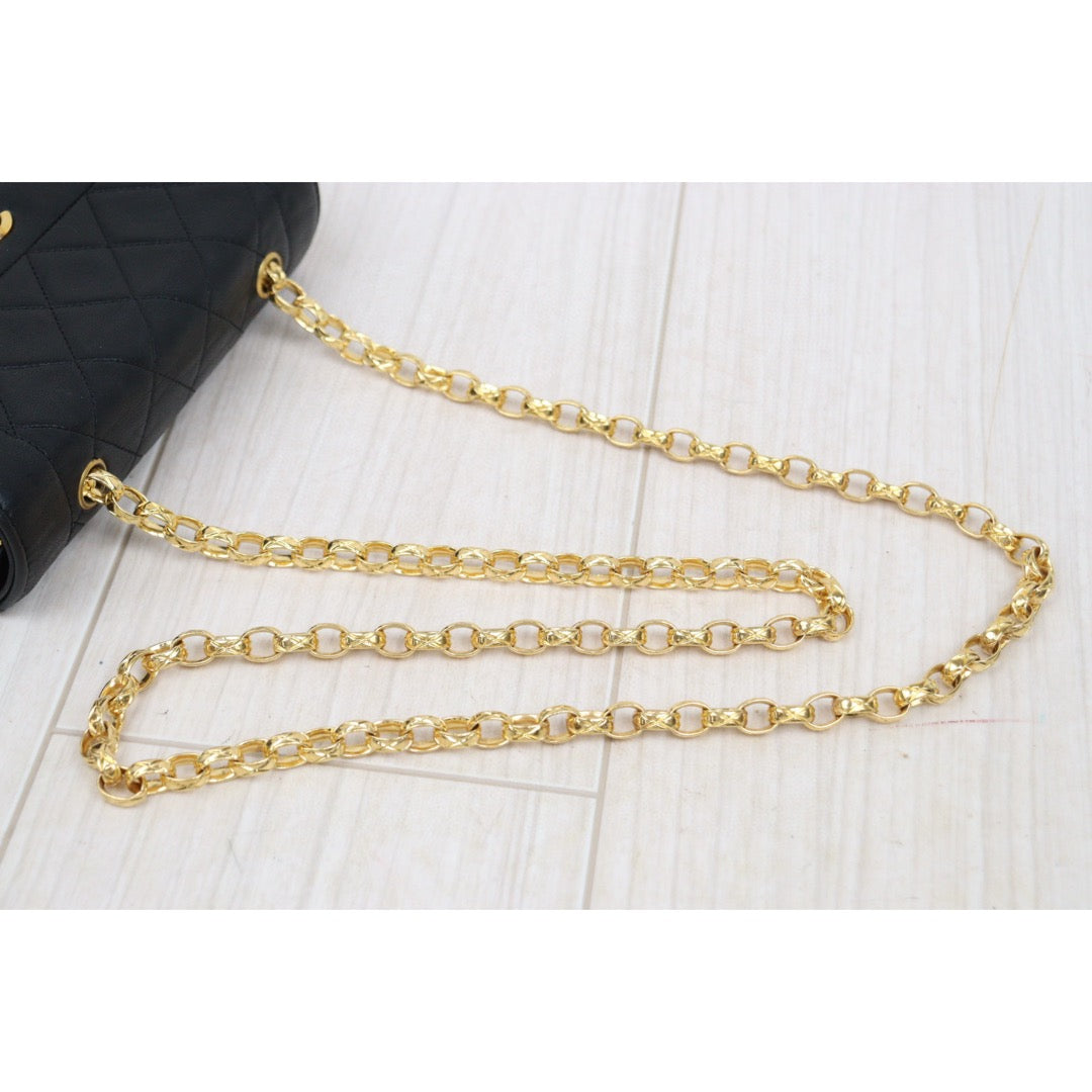 Good ( Rank AB)｜ CHANEL Matrasse Diana  Lamb Skin  Chain Bag Made in 1989-1991Year｜25050223