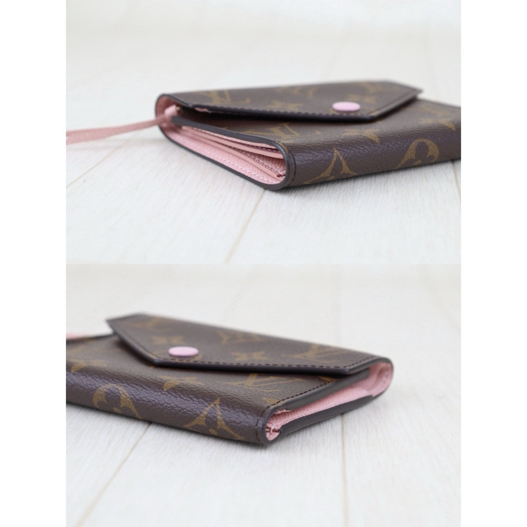 Very Good ( Rank A)｜  LV  Monogram Victorine  Wallet  IC Chips Model ｜Counter Price ￥81,400JPY｜H25022603
