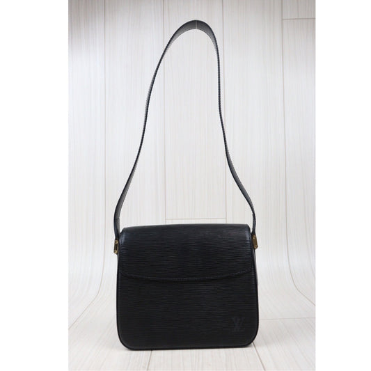 Rank A｜ LV Epi Shoulder Bag Black｜24041802