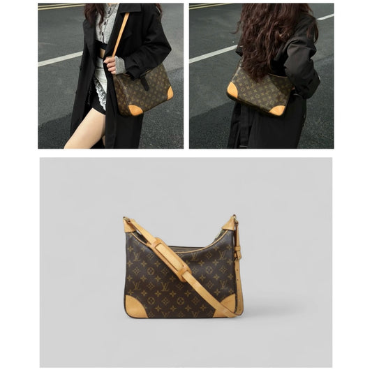 Good ( Rank AB)｜LV Monogram Boulogne 30 Shoulder Bag ｜Q24122408
