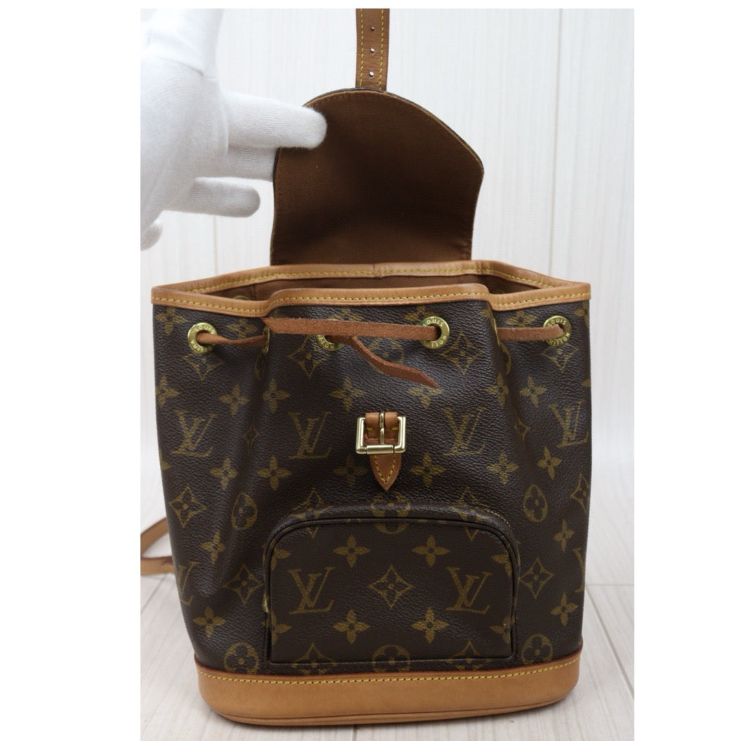 Good ( Rank AB)｜  LV Monogram Montsouris PM Backpack｜24112803