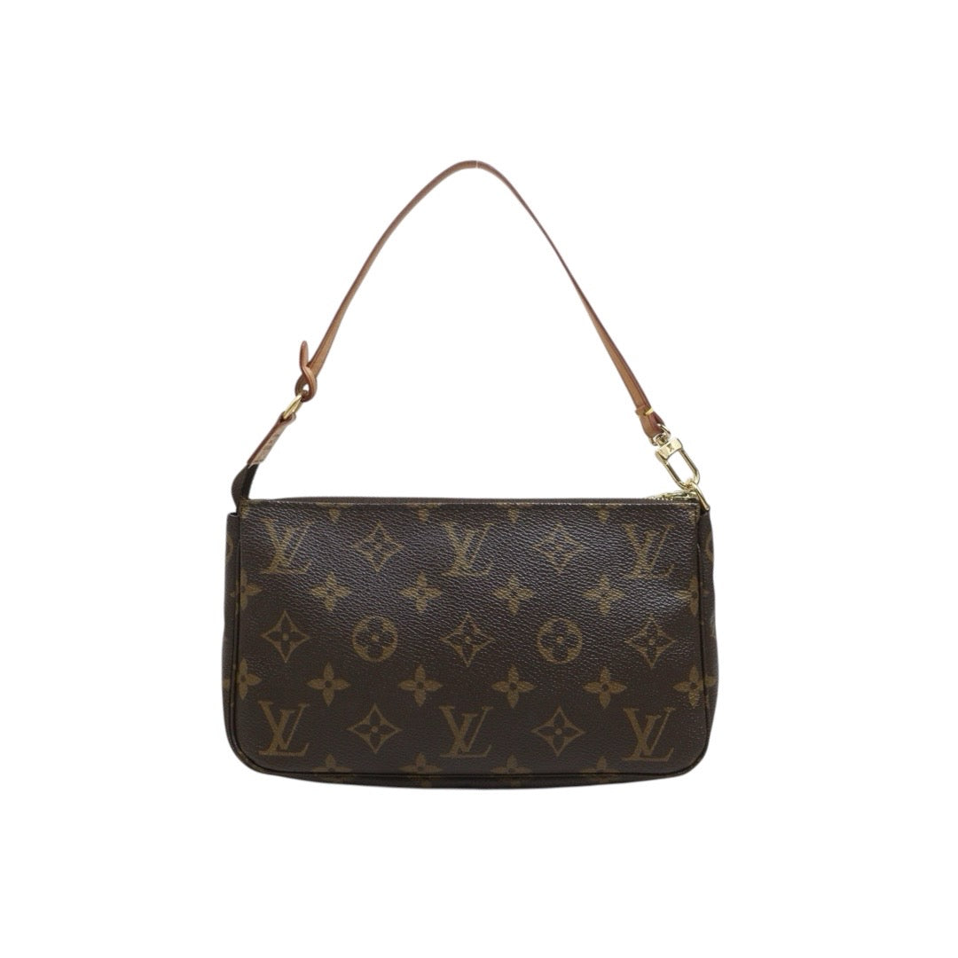 Include Entrupy Certificate of Authenticity｜Good ( Rank AB) ｜ Louis Vuitton Monogram Pochette Accessoire｜26082101